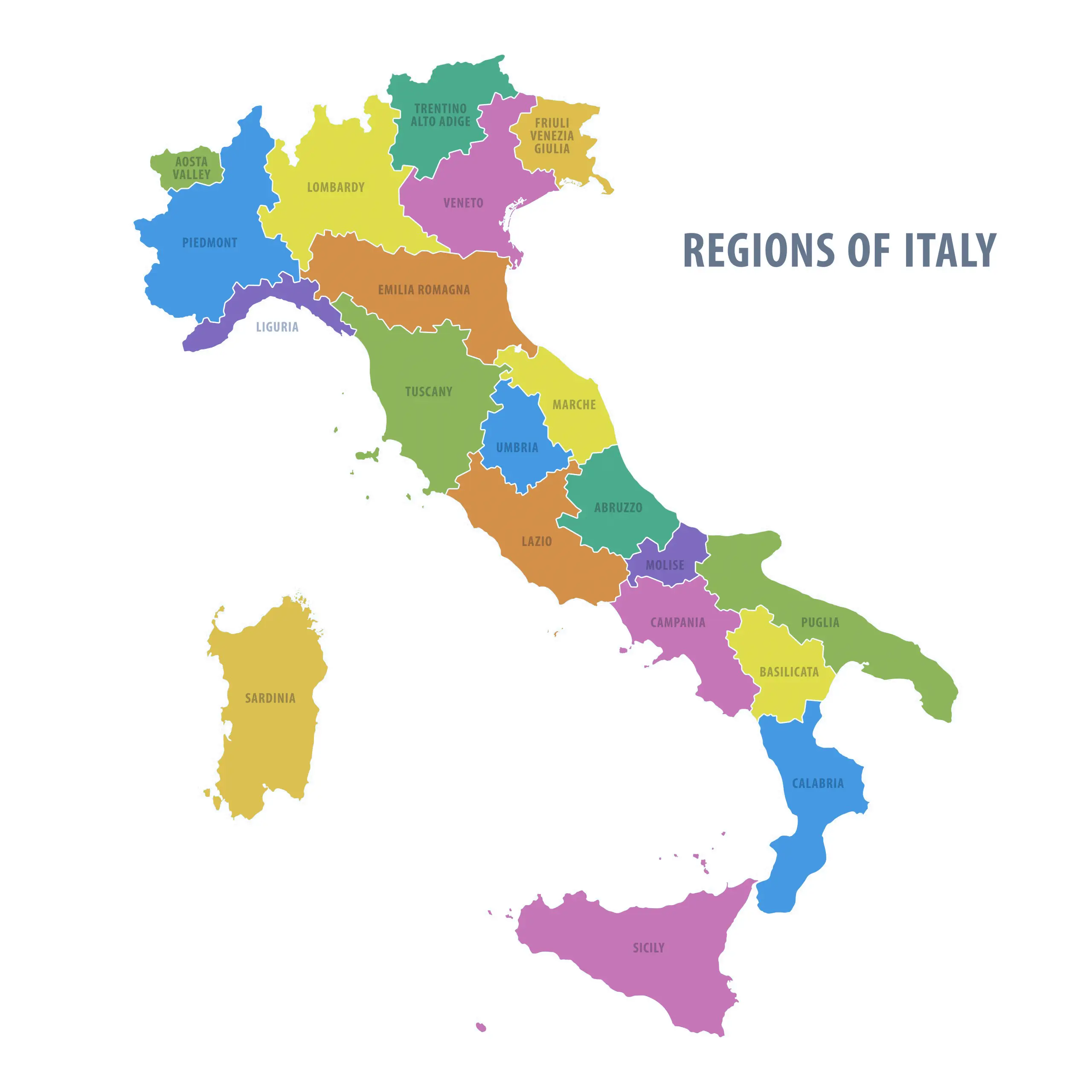 Exploring Italy's Regions by Car